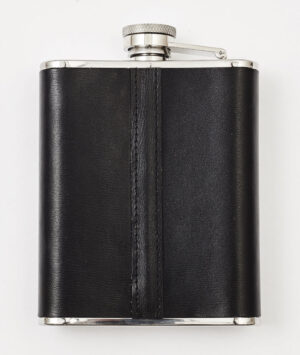 PETACA ACERO INOX Y PIEL 177ML ZIPPO - Image 2