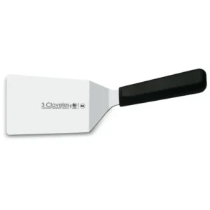 ESPÁTULA CURVADA SEMIFLEXIBLE PLANCHA 9X11CM 3C