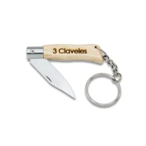 NAVAJA LLAVERO 3 CLAVELES 45MM MADERA DE HAYA
