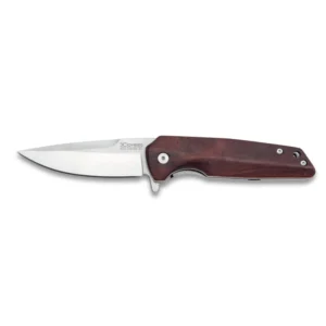 NAVAJA HUNTER 90mm Inox 8Cr Cacha Sándalo 3C