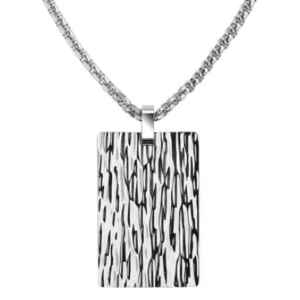 COLGANTE ACERO INOX 2.3 x 4.2 x 0.2 CM ZIPPO