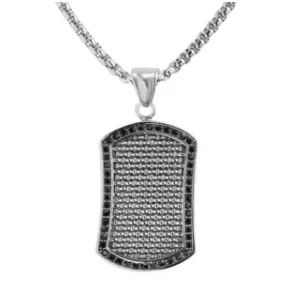 COLGANTE ACERO INOX 2.5 x 4 x 0.3 CM ZIPPO