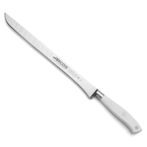 CUCHILLO JAMONERO RIVIERA BLANCO RÍGIDO-ALVEOLOS ARCOS