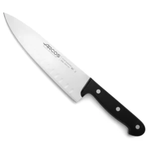 CUCHILLO CHEF 20CM CON ALVEOLOS UNIVERSAL ARCOS
