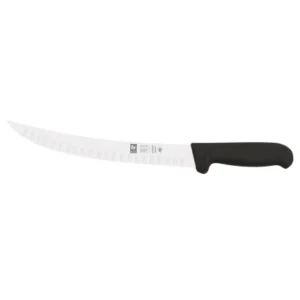 CUCHILLO FILETEAR CURVO ALVÉOLOS 25CM NEGRO PROFLEX ICEL