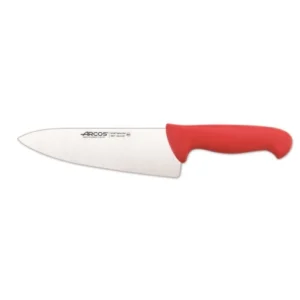 CUCHILLO CHEF ROJO 20CM ARCOS