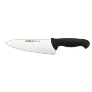 CUCHILLO CHEF NEGRO 20CM ARCOS