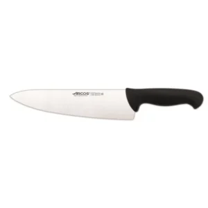 CUCHILLO CHEF NEGRO 25CM ARCOS