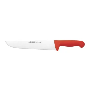 CUCHILLO ROJO CARNICERO 25CM ARCOS