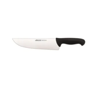CUCHILLO MIXTO CARNICERO-CHEF NEGRO 25CM ARCOS
