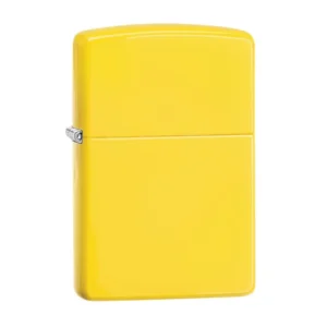 AMARILLO LIMÓN MATE ENCENDEDOR ZIPPO