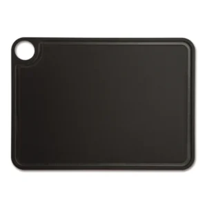 TABLA CORTE NEGRA CELULOSA REBORDE 37.7x27.7CM ARCOS
