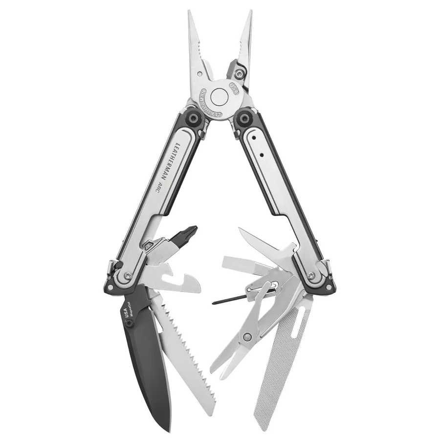 ARC LEATHERMAN + FUNDA NYLON CON BOLSILLOS + BIT KIT 18 PUNTAS