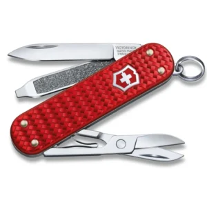 CLASSIC SD PRECIOUS ALOX ICONIC RED CAJA REGALO VICTORINOX