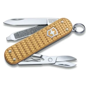 CLASSIC SD PRECIOUS ALOX BRASS GOLD CAJA REGALO VICTORINOX