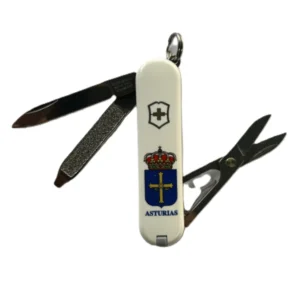 CLASSIC BLANCA, ESCUDO ASTURIAS 3D VICTORINOX