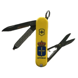 CLASSIC AMARILLA, ESCUDO DE ASTURIAS 3D VICTORINOX