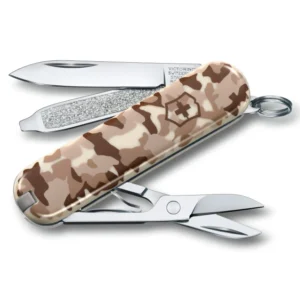 CLASSIC SD 58MM 7 USOS CAMUFLAJE DESIERTO VICTORINOX DESCATALOGADA