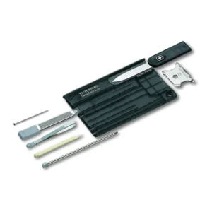 SWISS CARD QUATTRO, NEGRA TRANSLUCIDO DESCATALOGADA VICTORINOX