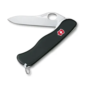 SENTINEL NEGRA APERTURA UNA MANO CLIP 111MM VICTORINOX