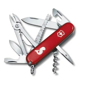 ANGLER 91MM ROJA 19 USOS, CON ALICATE Y "PEZ" VICTORINOX