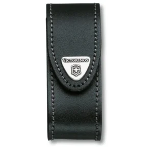 FUNDA PIEL NEGRA ESTRECHA 91MM VICTORINOX