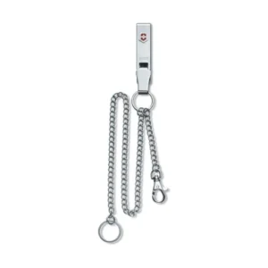 MOSQUETÓN + CADENA DOBLE CON ANILLAS GRANDES VICTORINOX