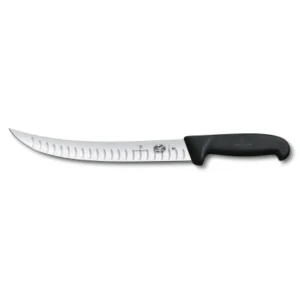 CUCHILLO CARNICERO CURVO ALVEOLOS FIBROX 25CM VICTORINOX