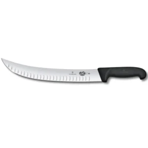 CUCHILLO CARNICERO 31CM CURVO ALVEOLADO VICTORINOX