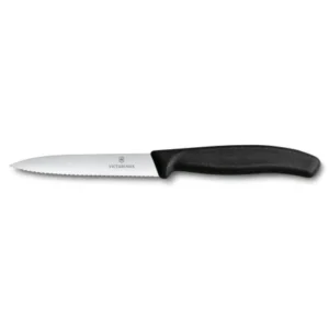 CUCHILLO SIERRA PUNTIAGUDO NEGRO 10CM VICTORINOX