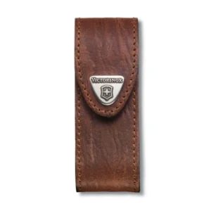 FUNDA CUERO MARRÓN ESTRECHA 91MM VICTORINOX