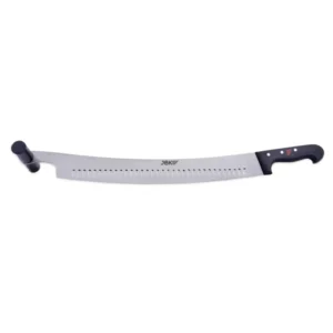 CUCHILLO QUESO CURVO ALVÉOLOS 45CM JBK
