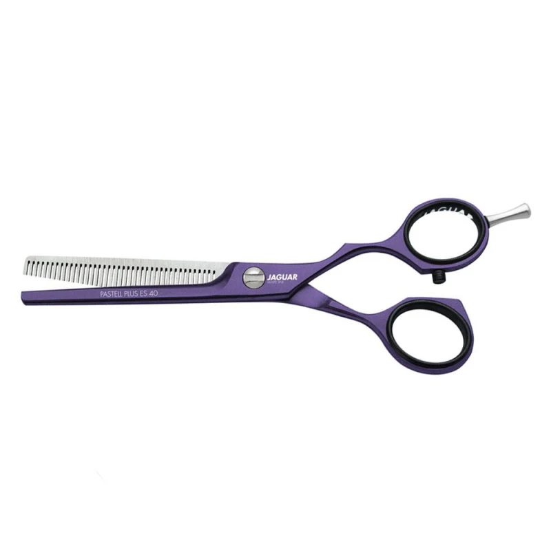 PASTELL OFFSET VIOLA ESCULPIR 5.5" TIJERA PELUQUERÍA JAGUAR