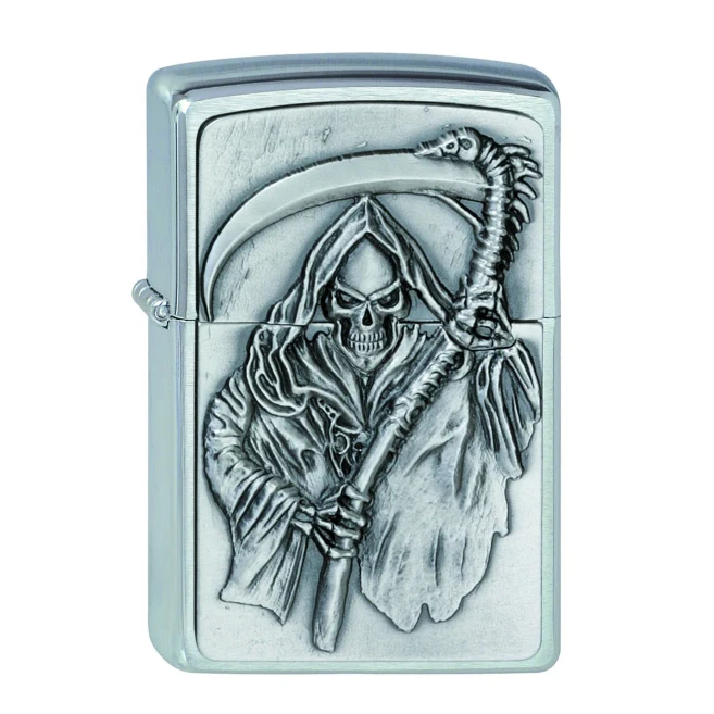 LA PARCA - MUERTE HOZ ENCENDEDOR ZIPPO