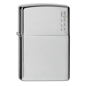 PLATEADO LOGO FUEGO DORADO ENCENDEDOR ZIPPO
