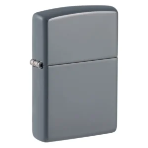 GRIS CLARO LACADO ENCENDEDOR ZIPPO
