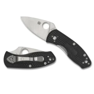 NAVAJA AMBITIOUS LIGHTWEIGHT FRN - 8Cr13MoV 5.9CM SPYDERCO C148PBK