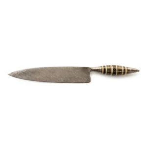 CUCHILLO CANARIO ARTESANO CUERNO 21CM + VAINA - NAIFE