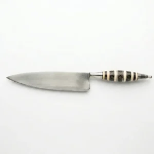 CUCHILLO CANARIO ARTESANO HUESO 11CM + VAINA - NAIFE