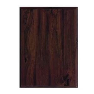 BASE PLACA CONMEMORATIVA COLOR NOGAL 150X100 MM