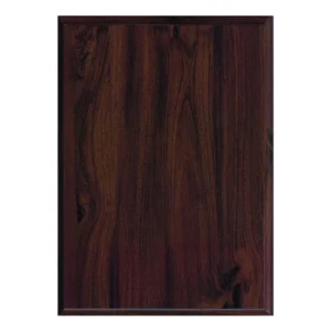 BASE PLACA CONMEMORATIVA COLOR NOGAL 175X125 MM