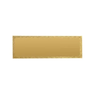 PLACA PARA GRABADO DORADO 73X27 MM