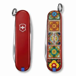 CLASSIC SD ROJA PORTUGAL 3D VICTORINOX